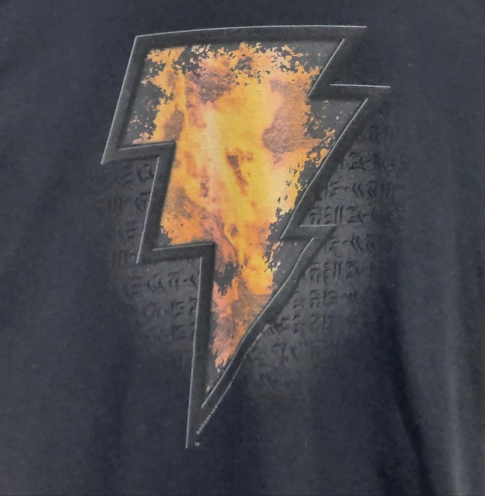 Black Adam. DC Comics. Young Men's Graphic T-Shirt. 100% Cotton.⚡